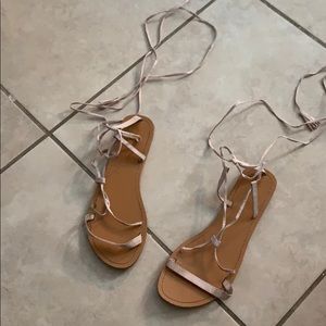 Strappy gladiator sandals